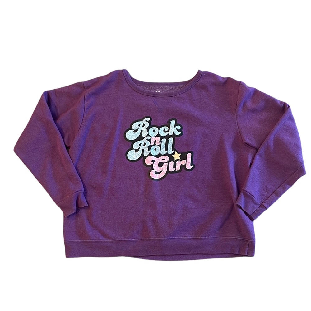 COPY - Purple Rock n Roll Girl Sweatshirt